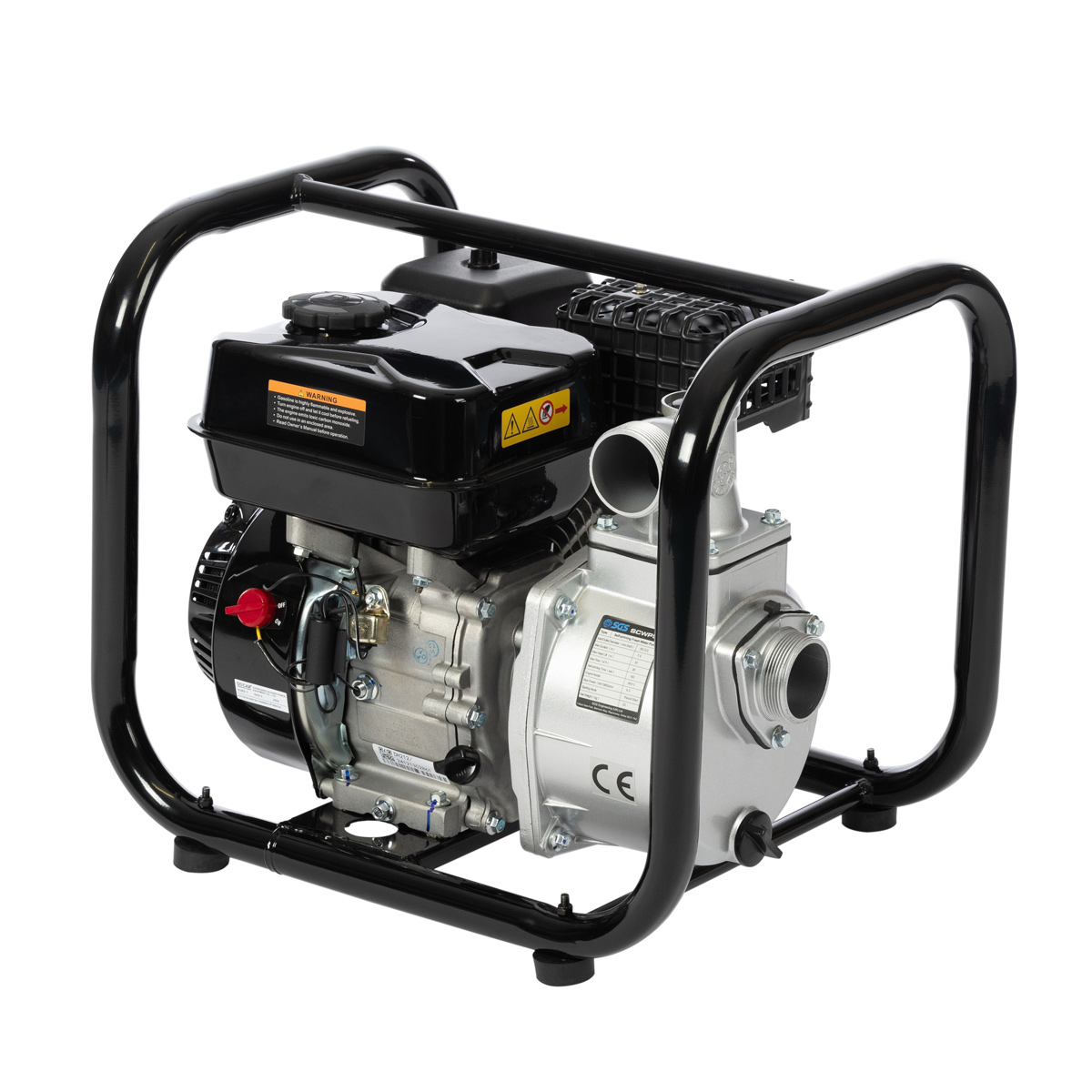 SGS 212cc Petrol Clean Water Pump - 2 Inch / 50mm Suction & Discharge - 4 Stroke